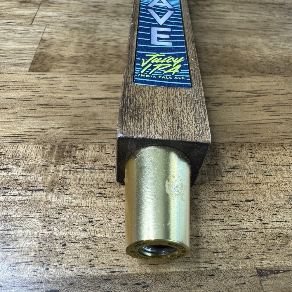 West Sixth Brewing Lazurwave Tap Handle Lexington KY Juicy IPA Wood Draft - Picture 9 of 10